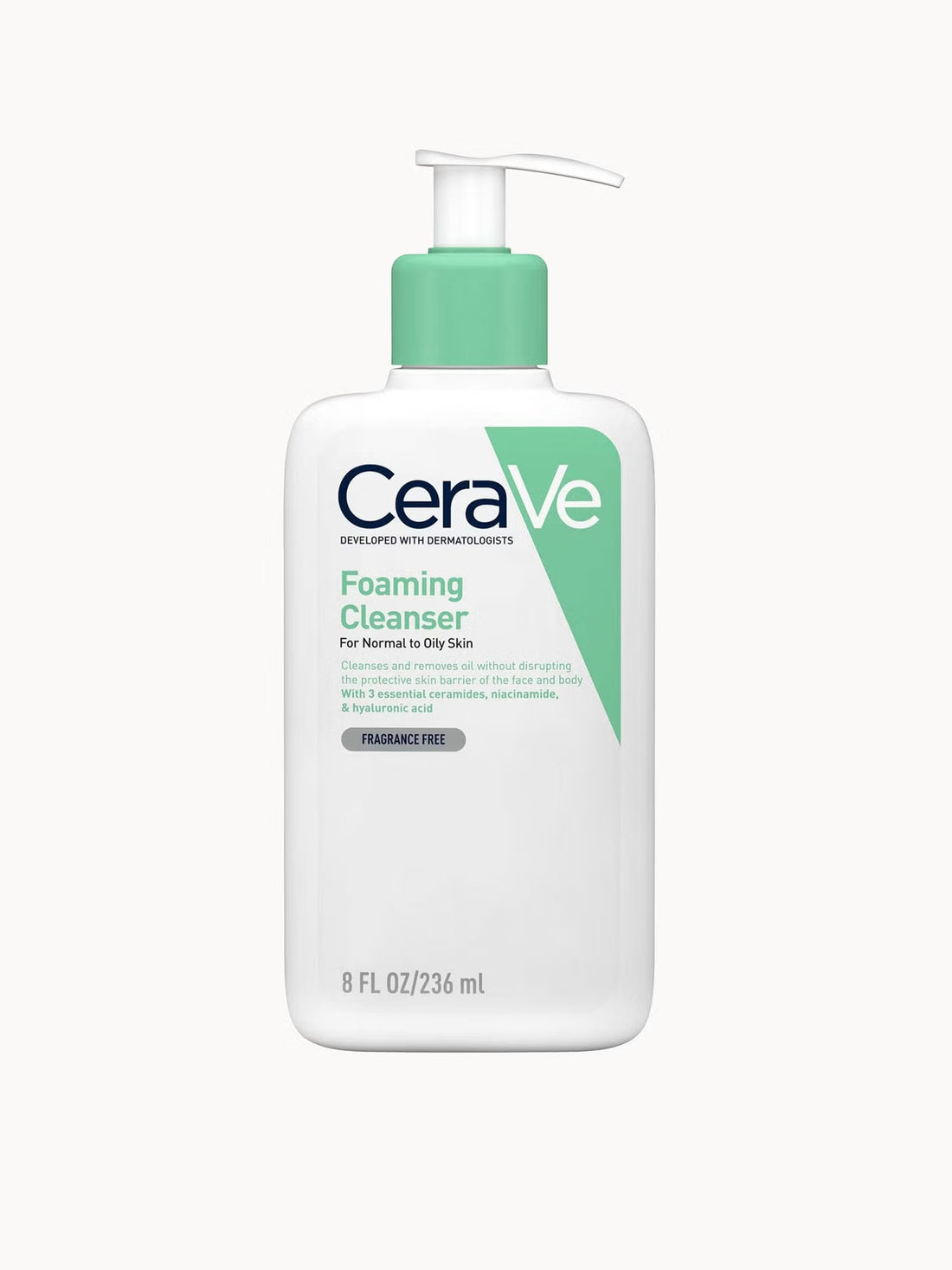CeraVe Foaming Cleanser with Niacinamide for Normal to Oily Skin 236ml